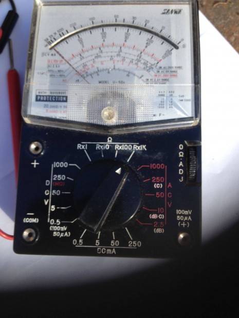 Sanwa U-50d multimter