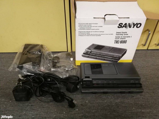 Sanyo TRC-8080 kazetts magn, tbb funkcis