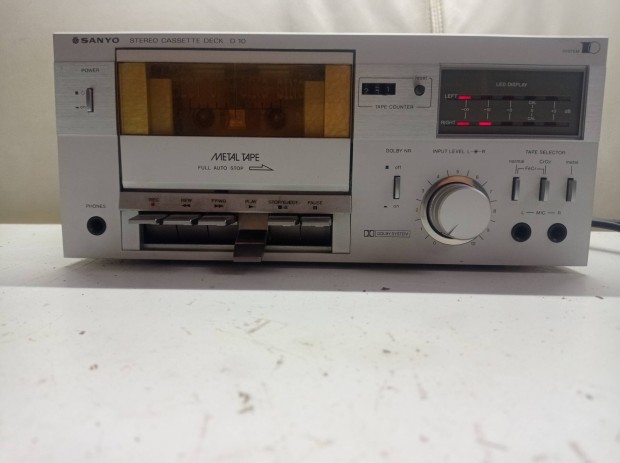 Sanyo stereo Cassette deck D 10