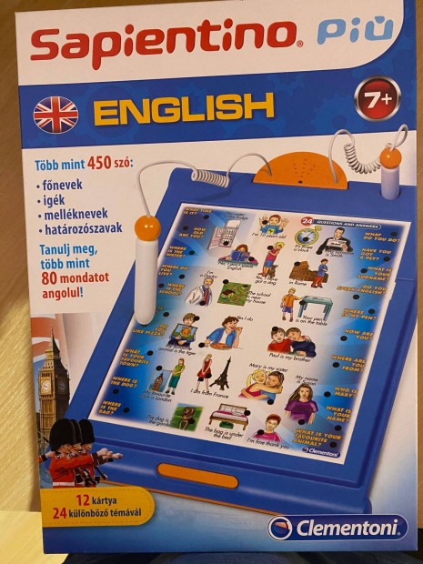 Sapientino English angol tanul / oktat fejleszt jtk