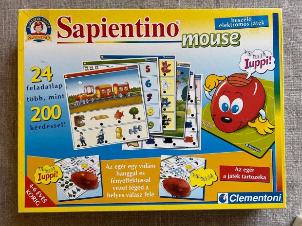 Sapientino Mouse oktat fejleszt trsasjtk 4-6 ves korig