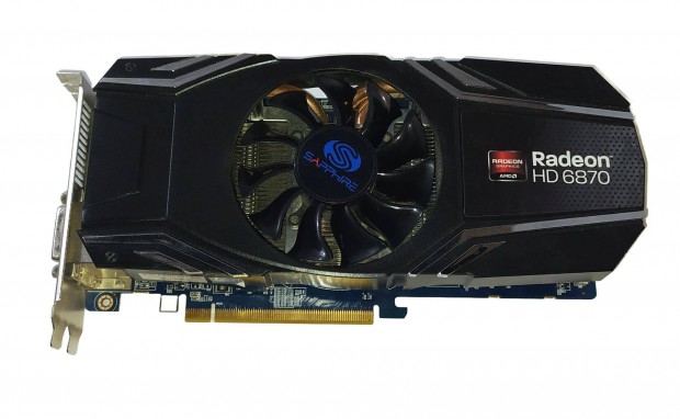 Sapphire Radeon HD6870 1GB 256bit Gddr5 PCI-E videkrtya