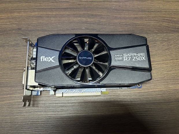 Sapphire Radeon R7 250x Flex 1GB Gddr5 Tesztelt, hibtlan