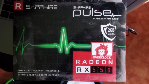 Sapphire Radeon RX550 2Gb