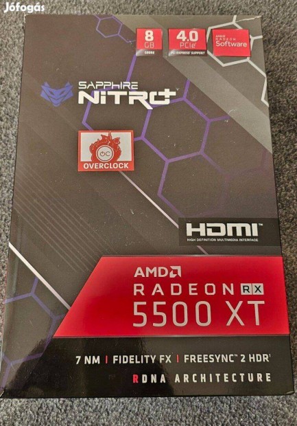 Sapphire Radeon RX 5500 XT SE 8GB Gddr6 SKU#11295-05-20