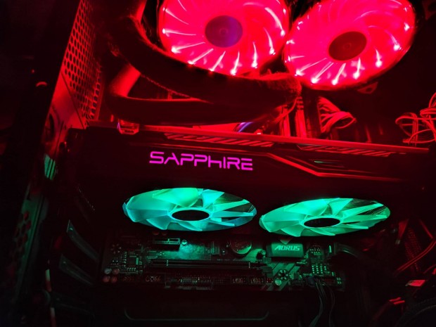 Sapphire Rx 470 Nitro 4gb vilgts ventikkel