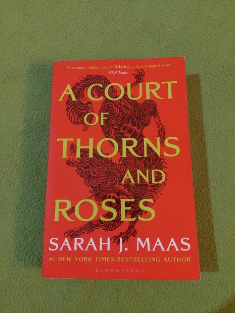 Sarah J. Maas: Court of Thorns and Roses angol knyv 