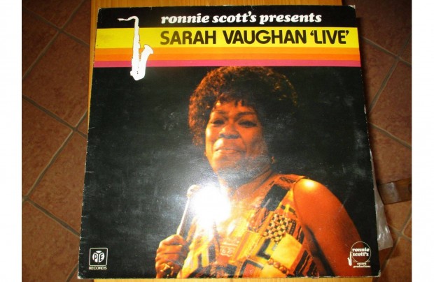 Sarah Vaughan live bakelit hanglemez eladó