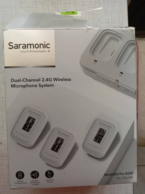 Saramonic Blink500 Prox-B2 2.4GHz Vezetknlkli Ultra mikrofon2+1