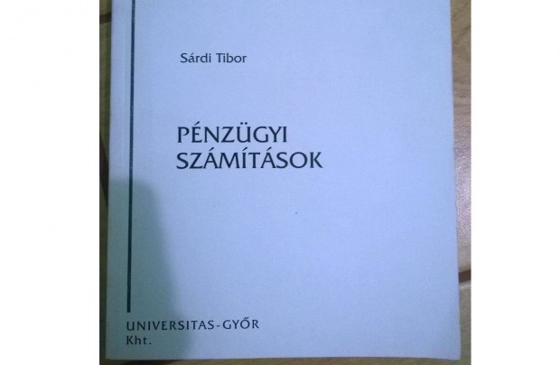 Srdi Tibor - Pnzgyi szmtsok