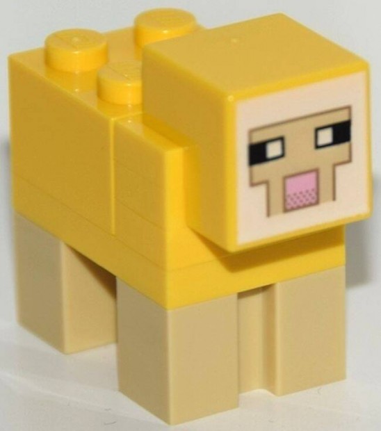 Srga brny Eredeti LEGO llatfigura - Minecraft 21153 - j