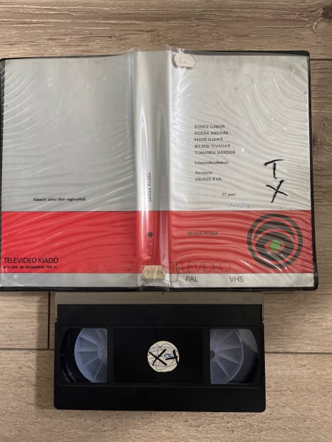 Srga rzsa vhs televideo 