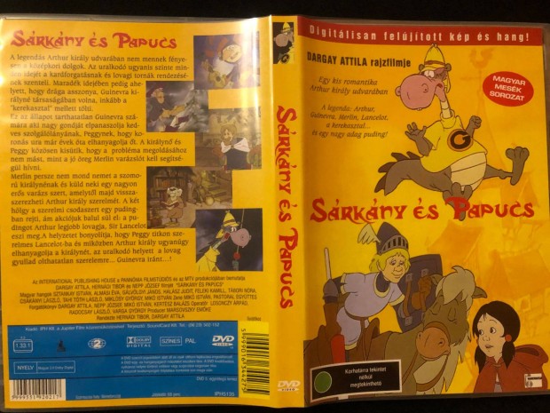 Srkny s Papucs DVD (Dargay Attila, karcmentes, feljtott)