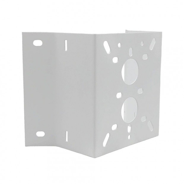 Sarok fém biztonsági kameratartó konzol 235x175mm