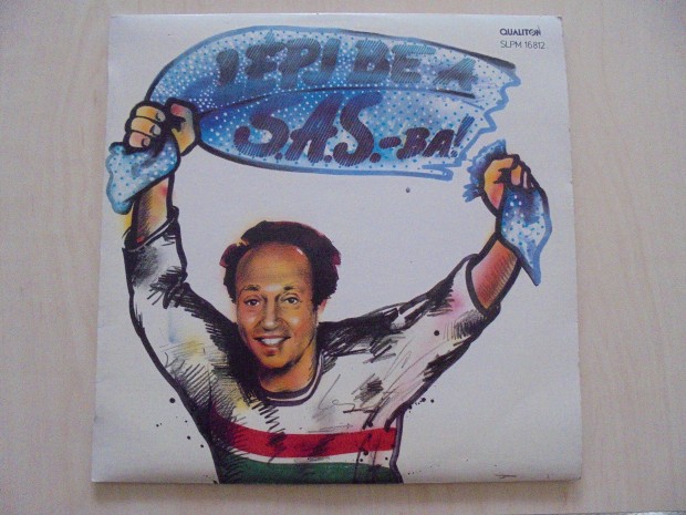 Sas József kabaré- Lépj be a Sas-ba- retro bakelit nagylemez 1990 Sas