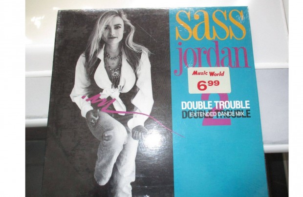 Sass Jordan Double Trouble vinyl hanglemez elad