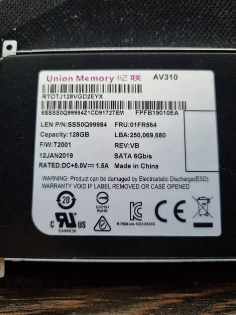 Sata SSD 128GB