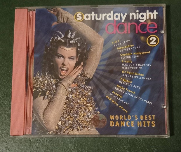 Saturday Night dance 2. Dupla CD vlogats