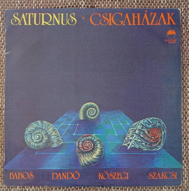 Saturnus - Csigahzak LP
