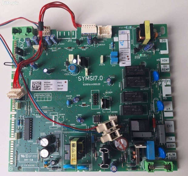 Saunier Duval vezrl panel Renova / Thema / Isotwin / Isofast kazn