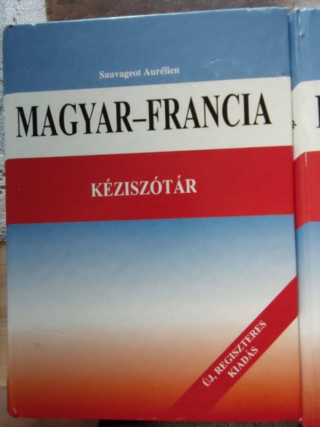 Sauvageot Aurlien:Magyar-francia-Francia-magyar kzisztr 1.800.Ft