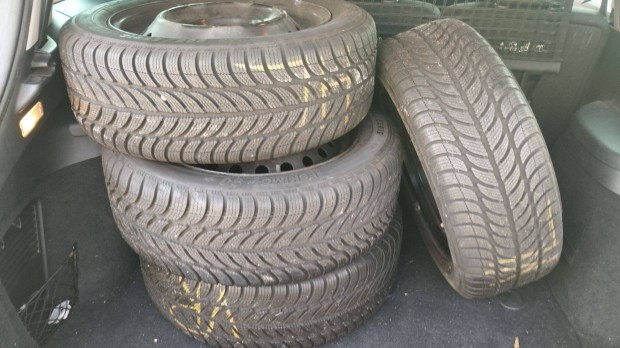 Sava Eskimo S3+ 205/55 R16 tli kerk garnitra Honda felnikkel