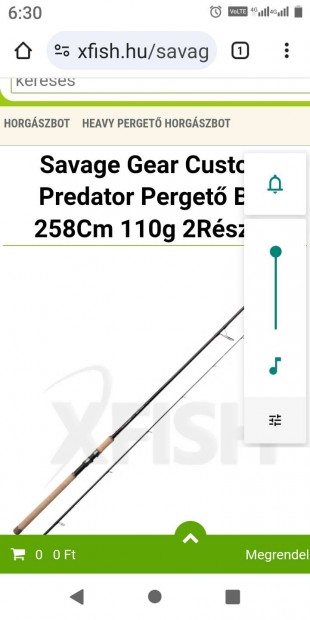 Savage gear custom pedator 