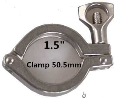 Savll Acl Tri-Clamp Bilincs 1,5"  50,5mm  (3493)
