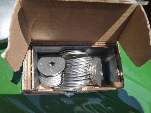 Saválló karosszéria alátét M6x30 40db nagyméretű