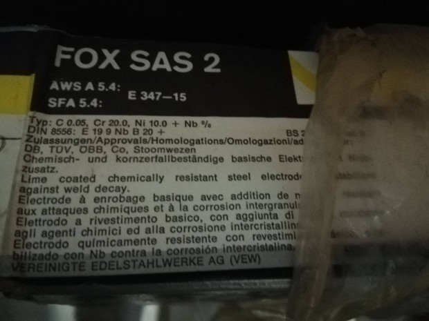 Savll rozsdamentes hegeszt elektrda