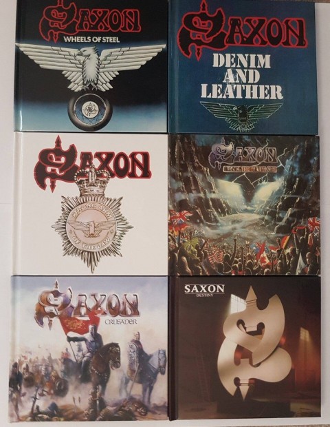 Saxon Expanded Mediabook kiadvny 6 Db Cd