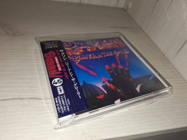 Saxon - Power & The Glory CD - Japn Kiads