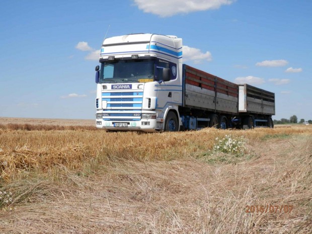 Scania 124L420 + Kgel ptkocsi
