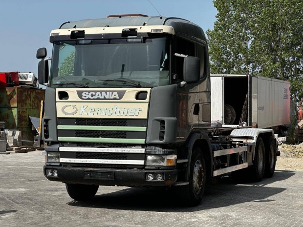 Scania 124 6x4 multilift 