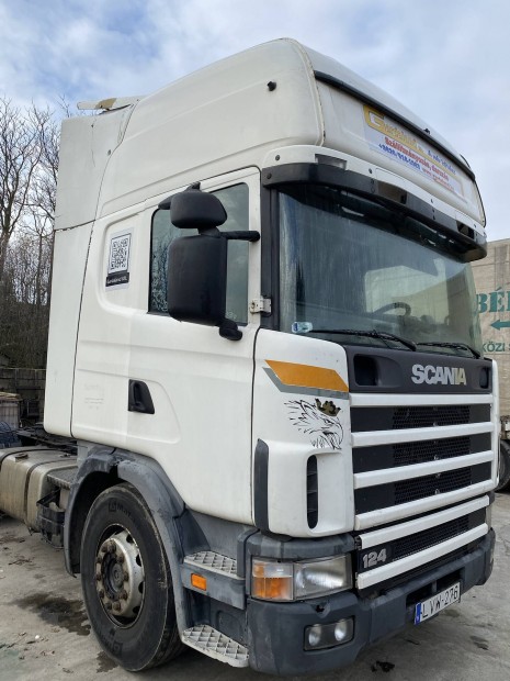 Scania 420 kamion nyerges
