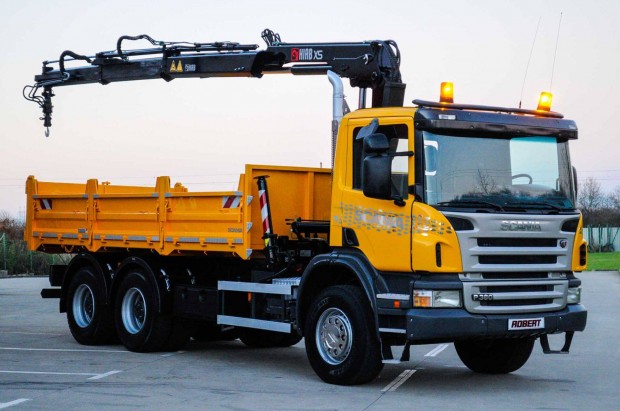 Scania P380 - 6X4 Billenplats - Darugmes teheraut EU4