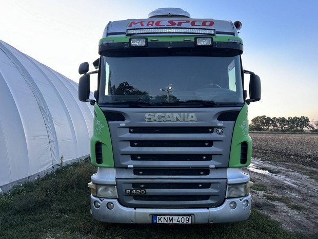 Scania R420 opticruise szivatty euro5 nyerges nyergesvontat 4x2 