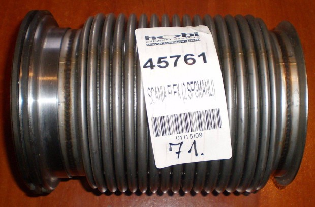 Scania flexibilis kipufogcs, ggecs j