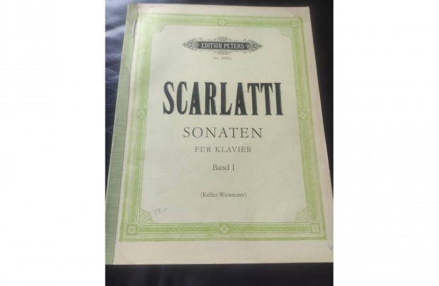 Scarlatti : Sonaten für klavier I. zongorakotta - Szonáták Újszerű