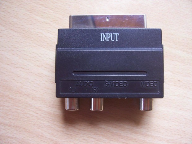 Scart -RCA talakt, adapter - klnbz tpusok