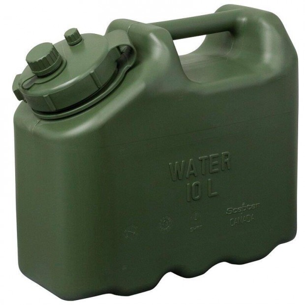 Scepter 10 literes katonai vizeskanna, BPA mentes - zld (60619)