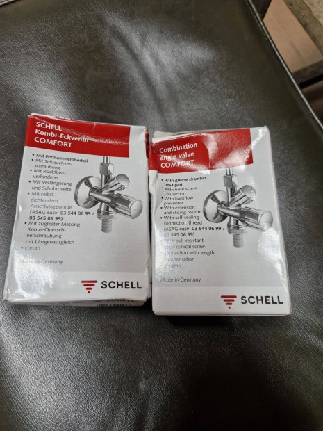 Schell comfort sarokszelep