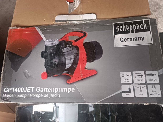 Scheppach 1300w nagyteljestmny kerti szivatty 