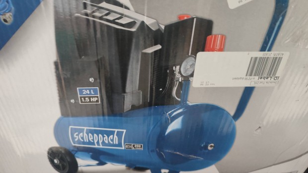 Scheppach 24 literes gondozásmentes kompresszor 
