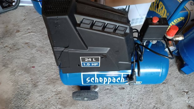 Scheppach 24 literes kompresszor jszer llapotban 