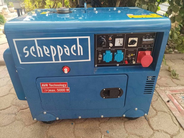 Scheppach 5 Kw os Dzel aggregtor