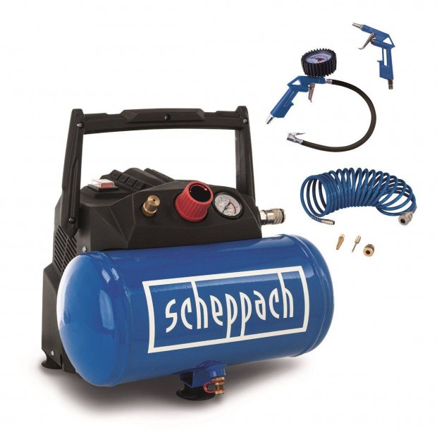 Scheppach HC 06 olajmentes Kompresszor Garancival!!