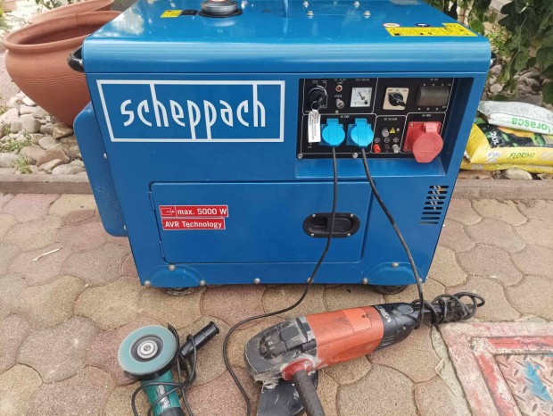 Scheppach SG 5200 D dzel aggregtor