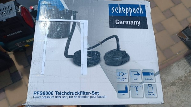Scheppach pfs800 t szivatty szr forgat szett 
