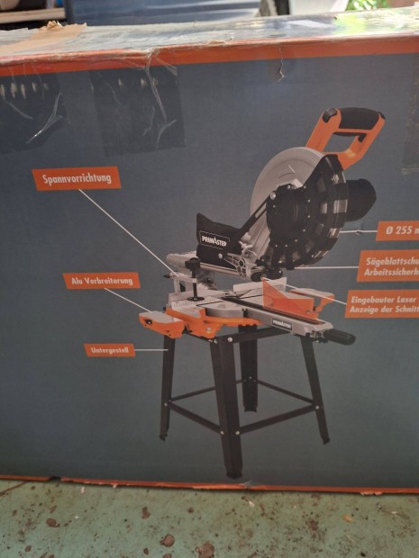 Scheppach primaster gérvágó fűrész állványal